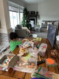 Christmas Craft Day.