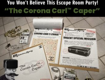 “The Corona Carl™ Caper” NYE Escape Room Party