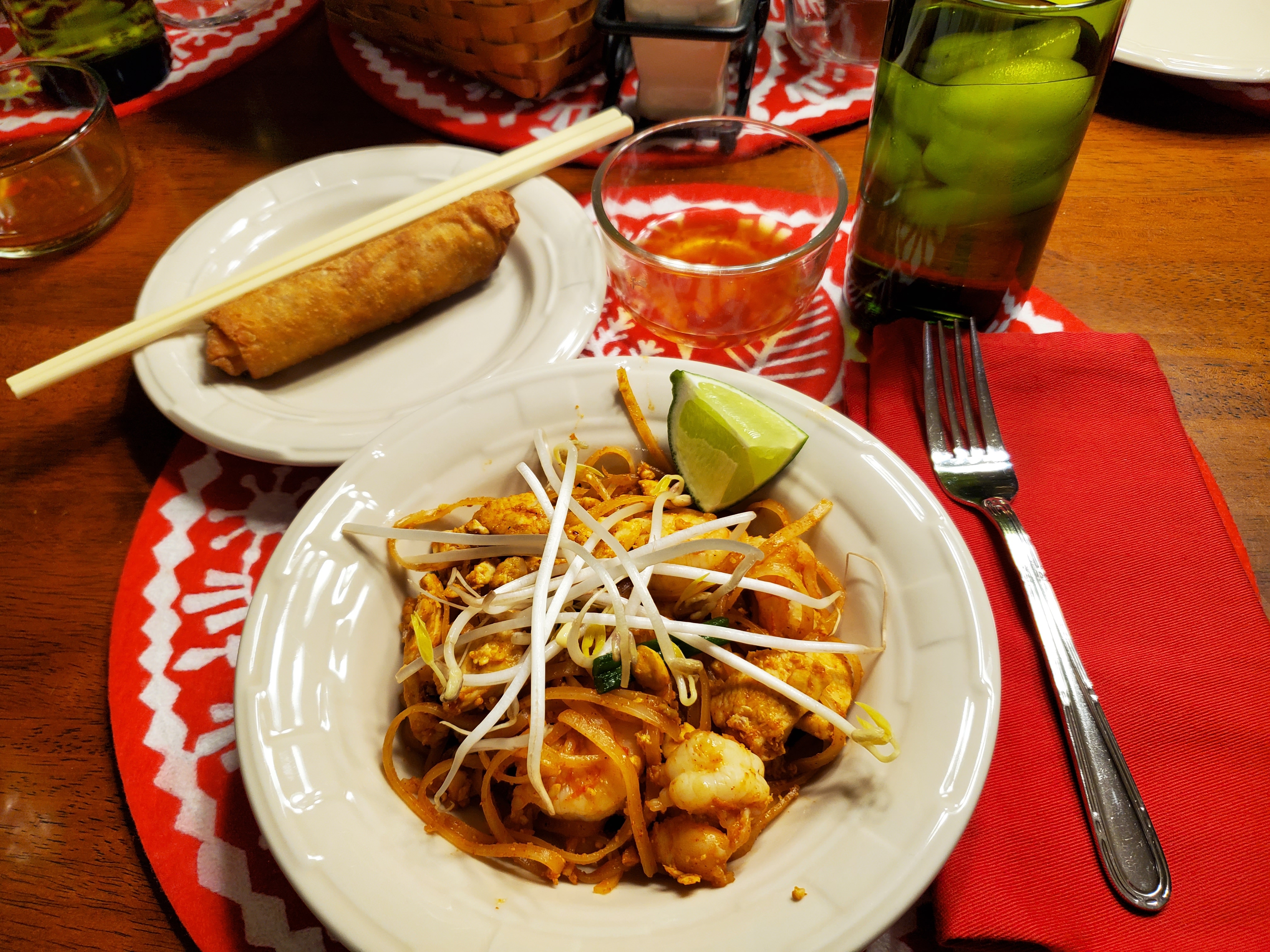 Dinner “out” at home