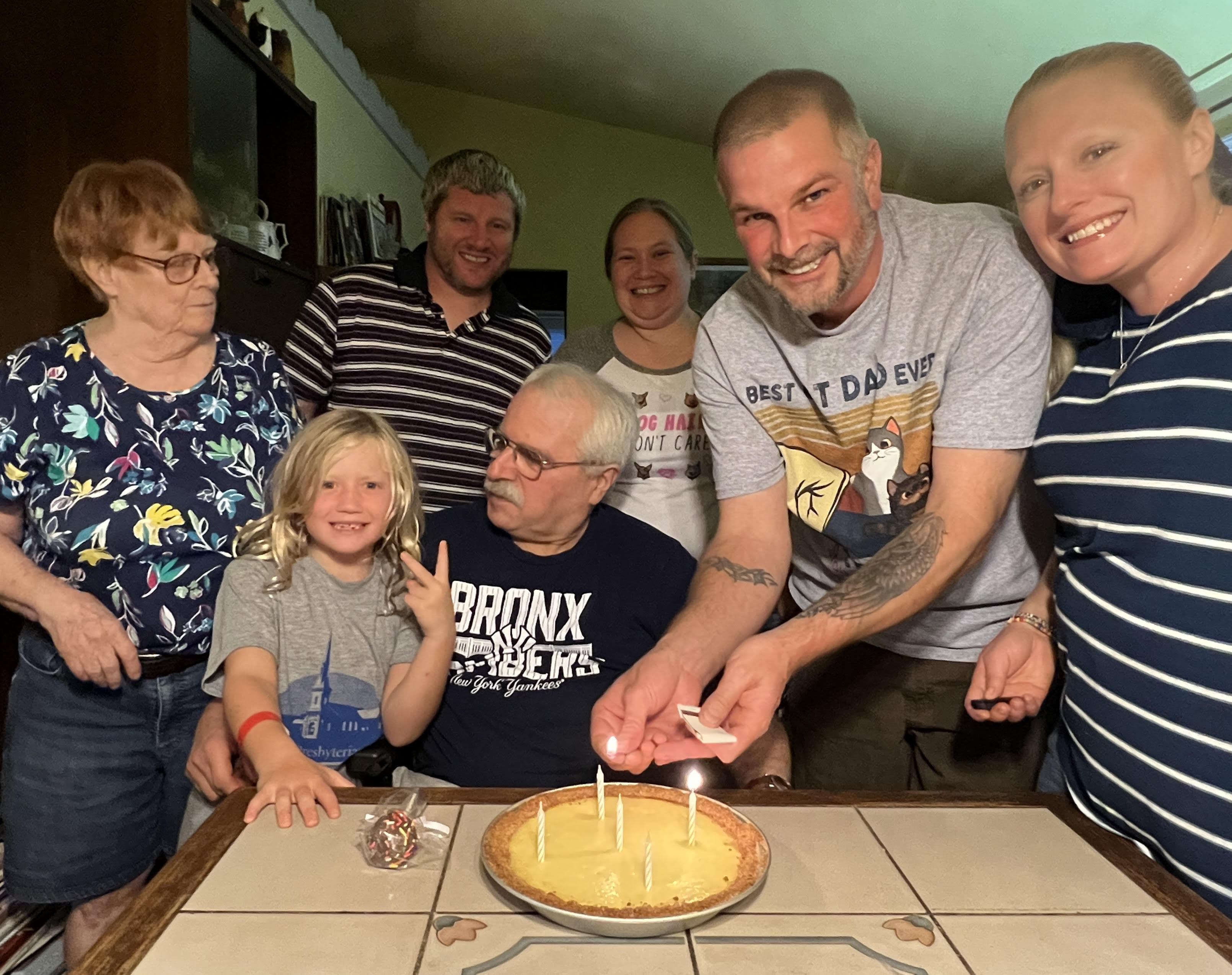 Pop Pop’s Birthday Dinner