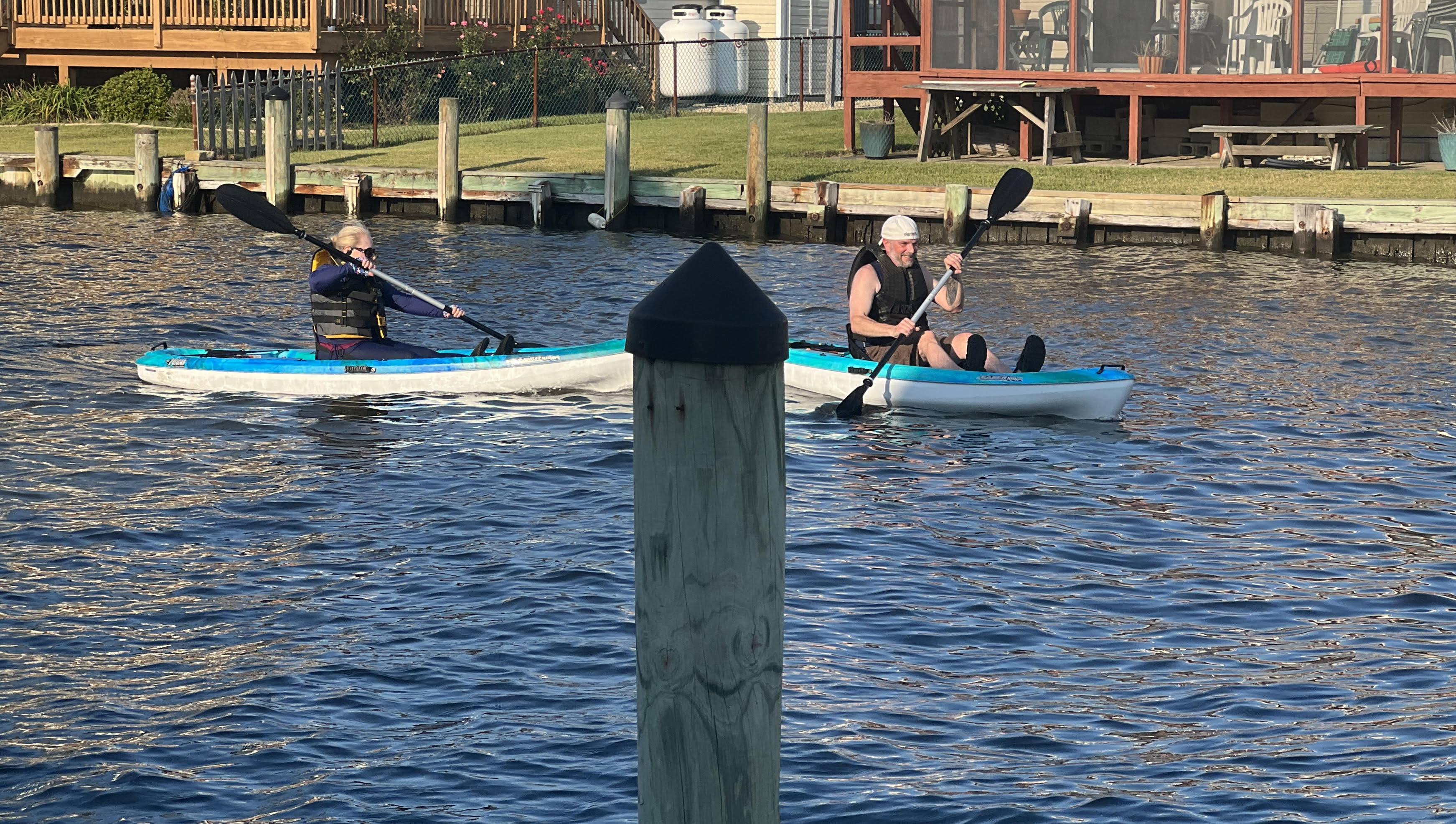 Kayaking in Delaware Bay