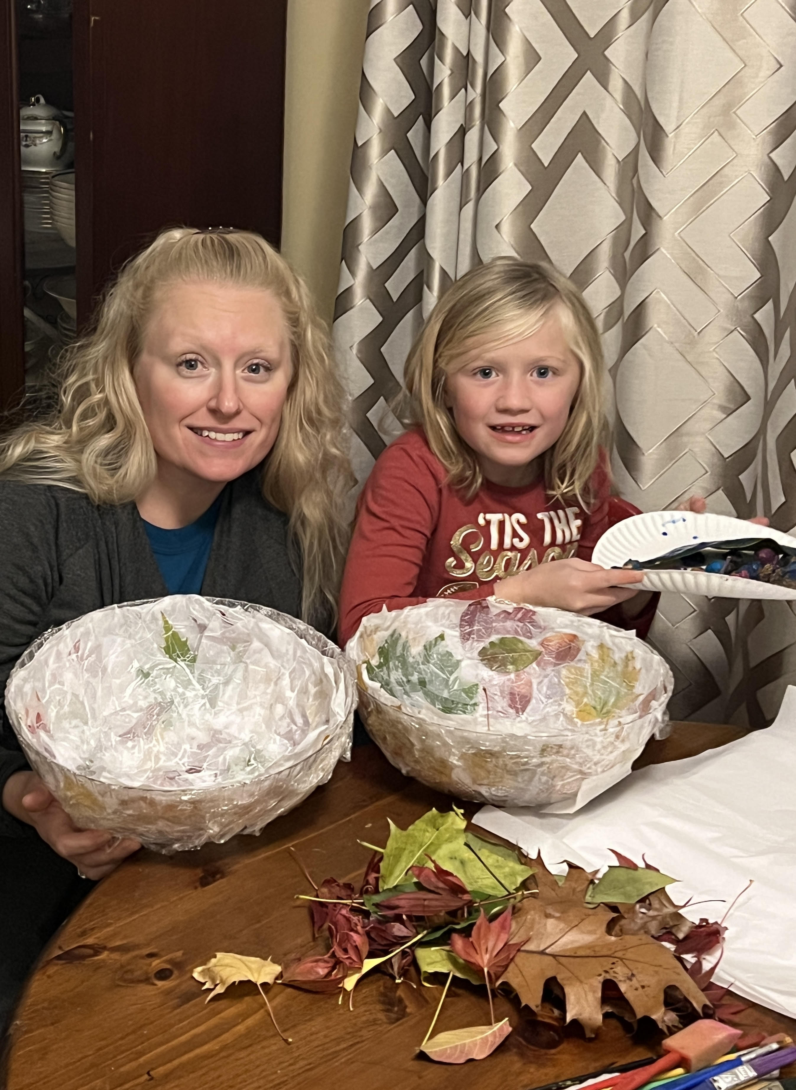 Craft Night with our Niece