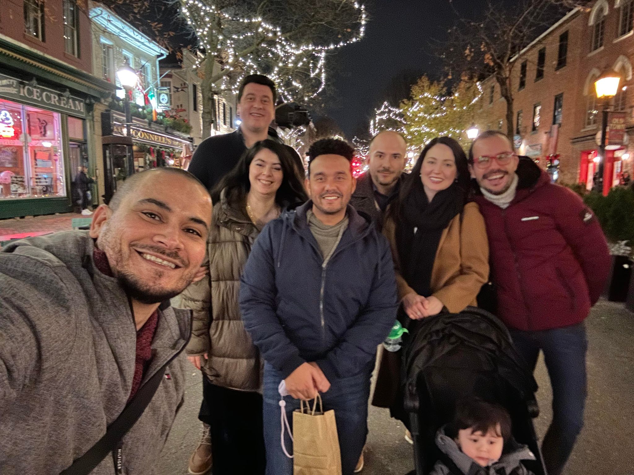 Holiday Dinner with some of the United Nations members!