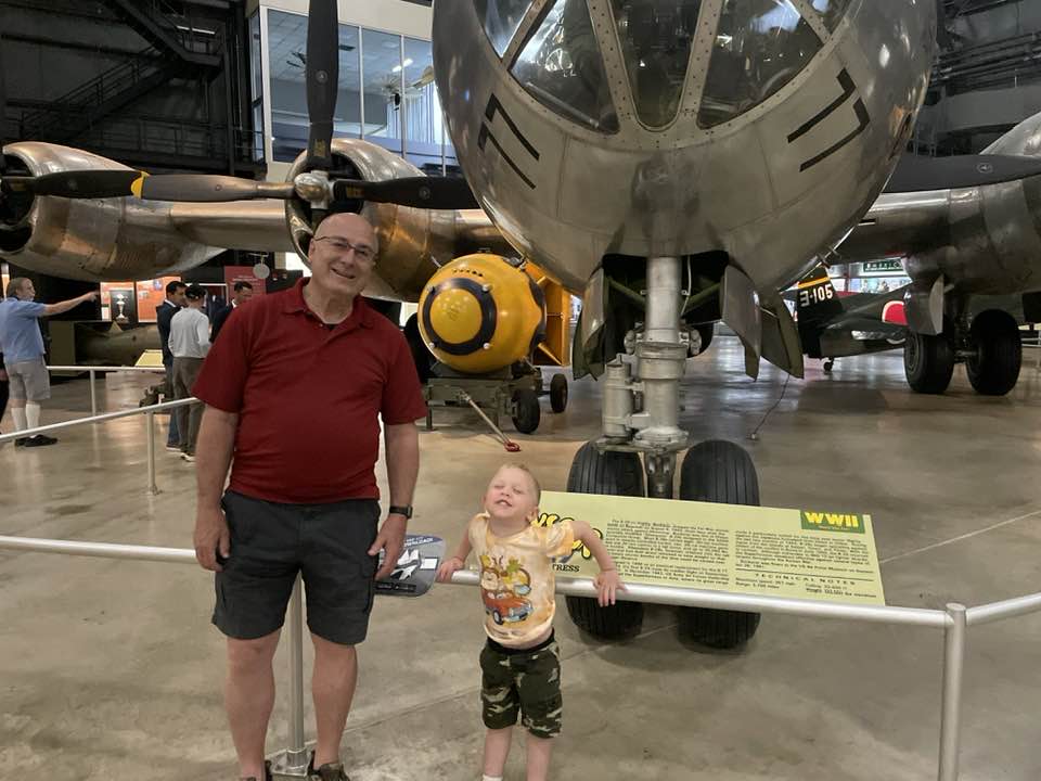 Air Force Museum weekend Trip.. just the boys