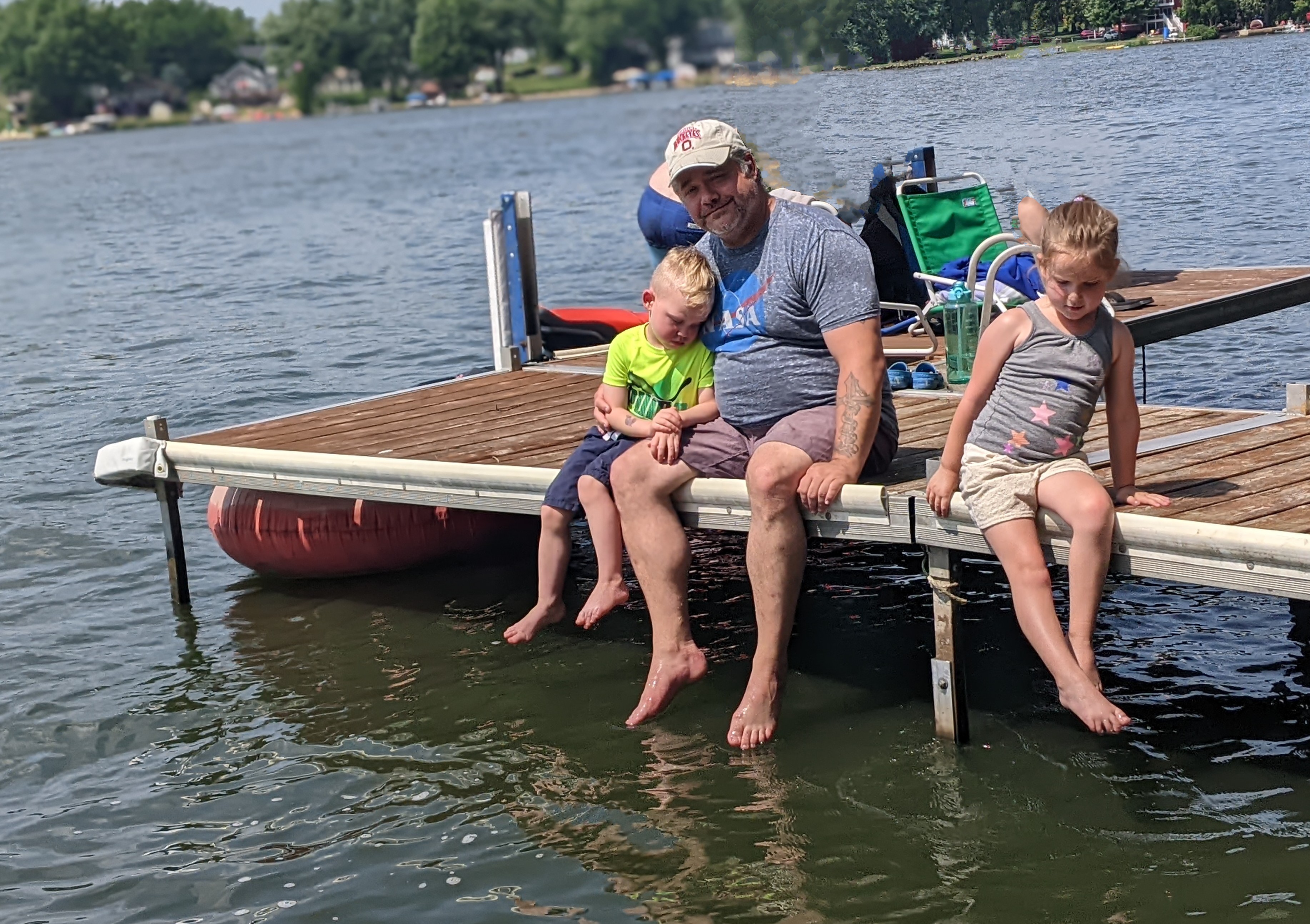 Fun with our family on the 4th at the Lake!!!