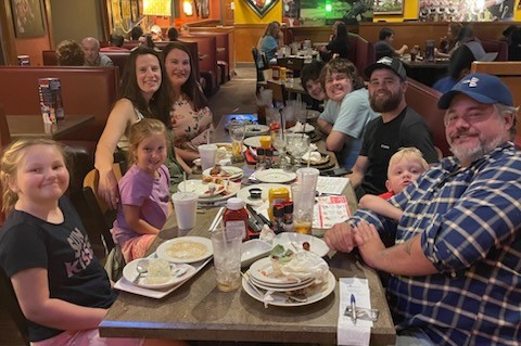 Family visit with some of our special NC family