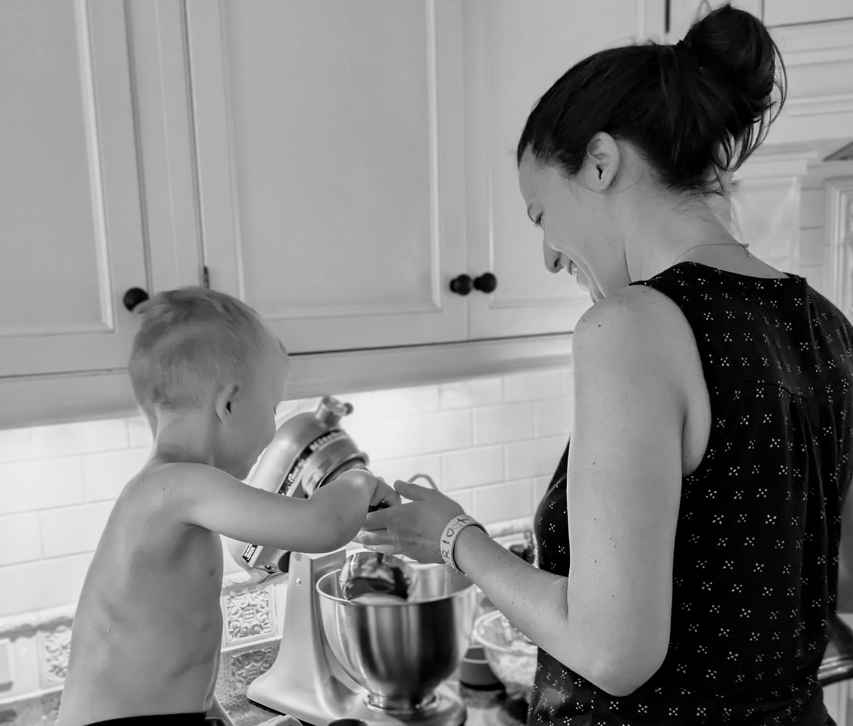 Baking with Mom
