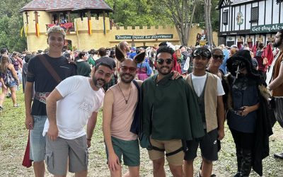 Oscar Family visit + MD Renn Fest!