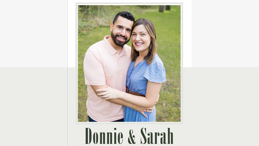 Donnie and Sarah are hoping to adopt a baby in Pennsylvania