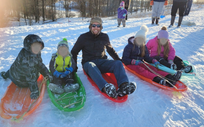 Weekends and Sledding