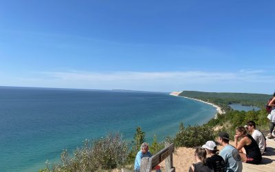Hiking Empire Bluff Trail