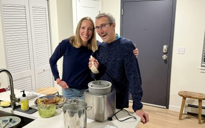 Making ice cream